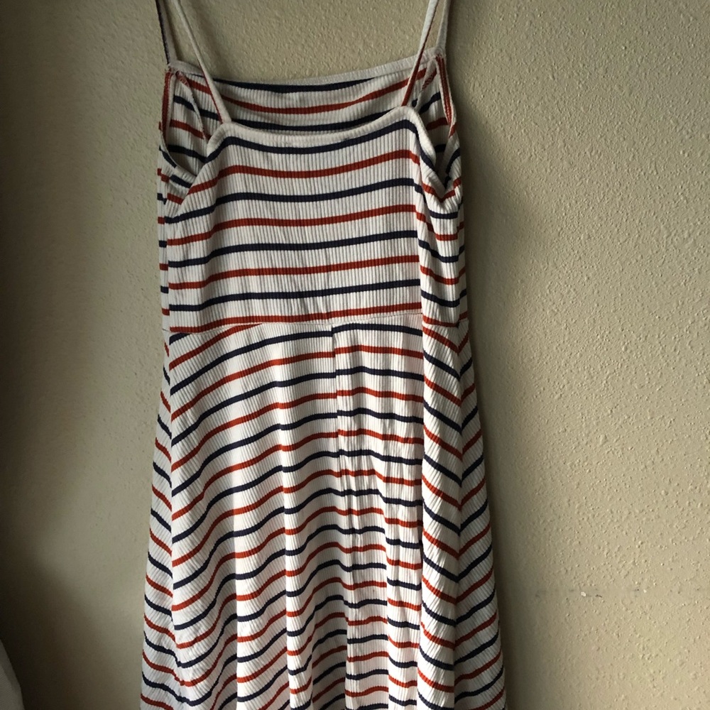Skater striped dress